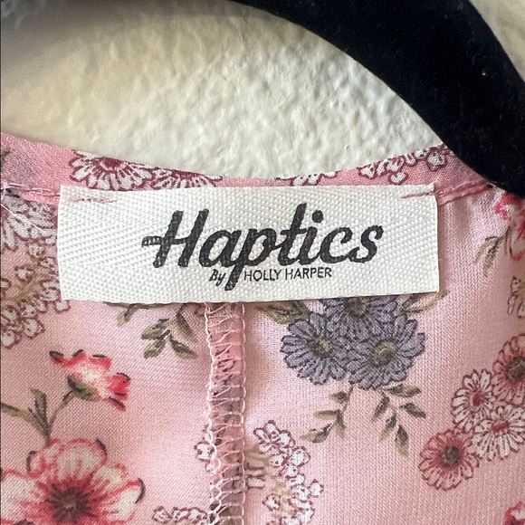 Floral Pink Kimono Cardigan - Picture 2 of 4